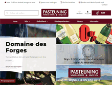 Tablet Screenshot of pasteuning.nl